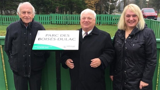 Un nouveau parc à la Ville de Saint-Joseph