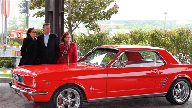 Pierre Bolduc remporte la Mustang 1966 de Moisson Beauce