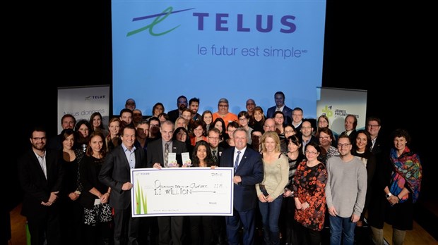 EN BREF | TELUS fait un don totalisant 50 000 $ à des organismes de la région