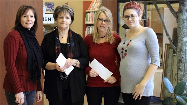 Le marché de Noël de Saint-Victor remet près de 2500 $ à deux organismes locaux