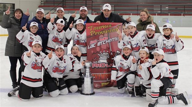 Le Garaga de Saint-Georges Atome B1 remporte le tournoi de Lac-Etchemin