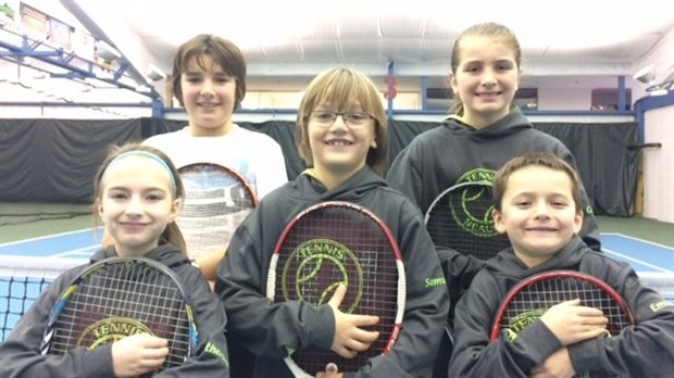 Résultats des jeunes joueurs de Tennis Beauce