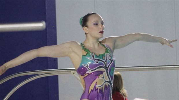 Andrée-Anne Côté fait sa place au sein de l'équipe nationale de nage synchronisée