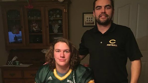 Samuel Faucher s'alignera avec l'équipe de football des Condors