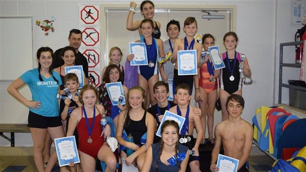 Des Beaucevillois se démarquent lors d'une compétition à la piscine Yvan-Cliche