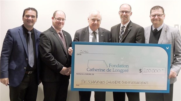 Desjardins contribue à la construction de la nouvelle Maison Catherine de Longpré