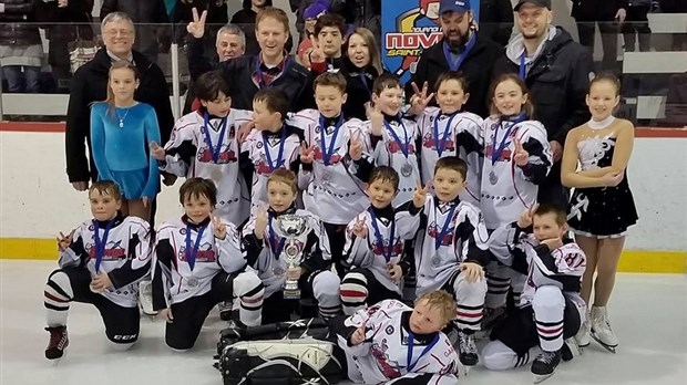 Le Garaga C2 de Saint-Georges remporte le tournoi Novice de Saint-Éphrem