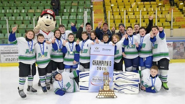 Les Lynx de Haute-Beauce Pee-Wee B l'emportent à Montmagny