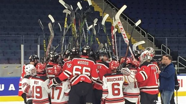 Les Élites Pee-Wee AAA rencontrent les Remparts de Québec