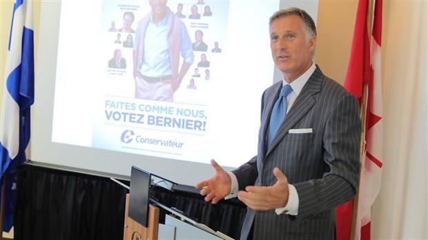 Maxime Bernier fustige la publicité du PLC sur les réseaux sociaux