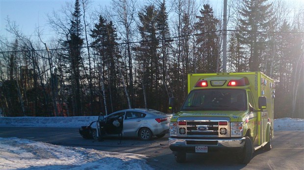 Un accident fait une blessée à Saint-Georges