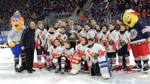 Les Baroudeurs de Beauce-Centre s'inclinent en finale du tournoi Pee-Wee de Québec
