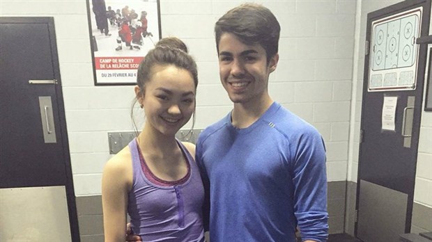Une nouvelle partenaire pour le patineur Édouard Tremblay