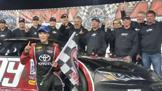 Le pilote Raphaël Lessard continue d'impressionner