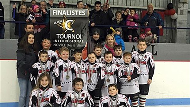 Le Garaga Novice C1 fait bonne figure au Tournoi interrégional Desjardins