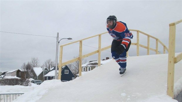 Ice cross downhill : Maxime Vachon termine deuxième à Chibougamau