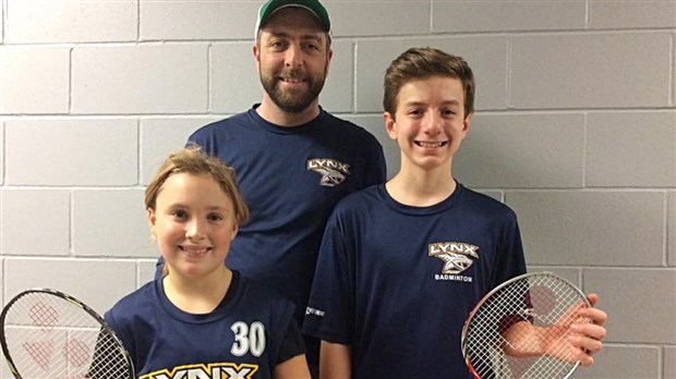 Deux élèves de l’École Jésus-Marie de Beauceville champions en badminton
