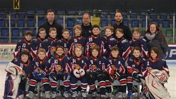 Les Baroudeurs de Beauce-Centre Atome CC remportent le tournoi de Beauport