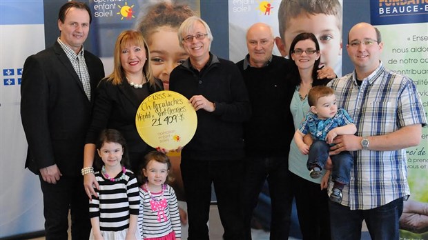 Opération Enfant Soleil remet 21 409 $ au CISSS de Chaudière-Appalaches — Hôpital de Saint-Georges