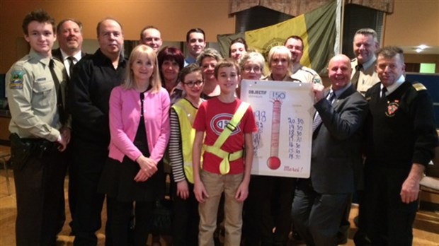 Un franc succès pour la collecte de sang d'Héma-Québec à Saint-Lambert