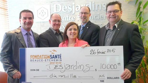 Desjardins fait un don de 10 000 $ à la FSBE
