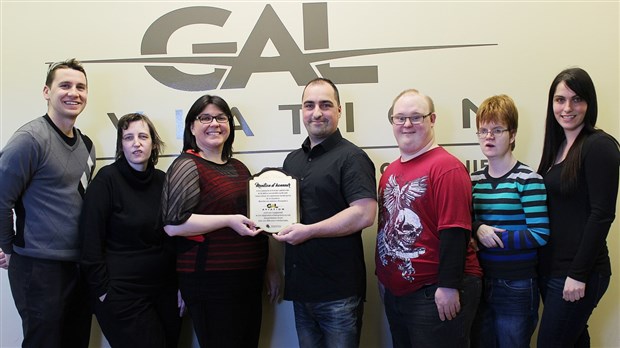 L'APHC remet une mention d’honneur à l’entreprise Gal Aviation de Saint-Joseph