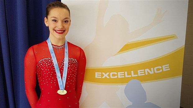 Ophélie Génier remporte l’or au provincial en patinage artistique 