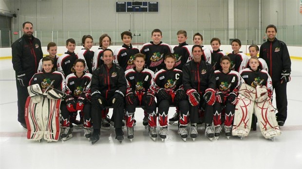 Les Élites Pee-Wee AAA signent une 26e victoire cette saison