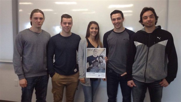 Cinq étudiants organisent un spectacle d'humour au profit de Moisson Beauce