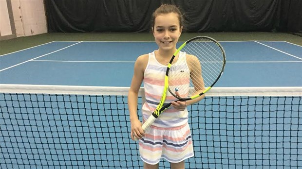 Alizée Poulin termine sixième au Championnat québécois chez les dix ans