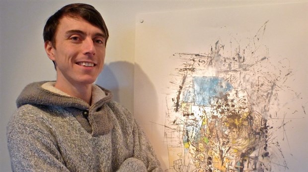 Kévin Pinvidic expose ses oeuvres au Cégep Beauce-Appalaches