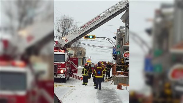 Les pompiers interviennent au Bistro 2000 de Saint-Joseph 