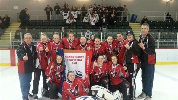 Ringuette : Les Valkyries de Sainte-Marie Junior B remportent le championnat provincial