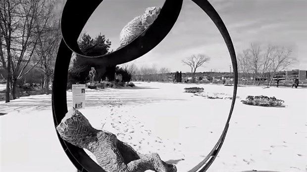 Normand DeLessard présente des images de Beauce Art en 360 degrés