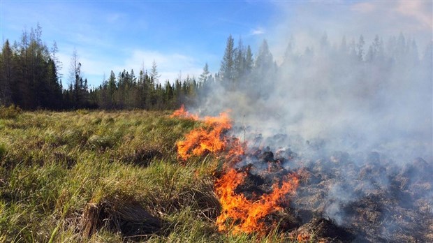 Saint-Georges : le Service sécurité incendie émet une mise en garde contre les feux d’herbes