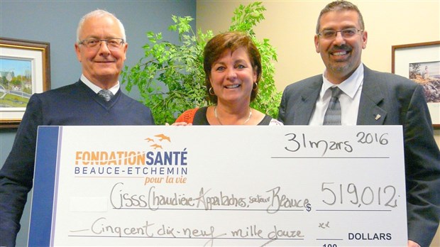 La Fondation Santé Beauce-Etchemin amasse 519 012 $ dans le cadre de sa campagne annuelle
