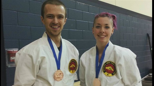 Jérôme Bernard et Vanessa Drouin se préparent pour les Championnats canadiens WKC