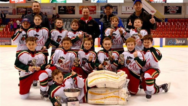 Les Patriotes de Beauce-Sud 2007 remportent le Challenge Beauce AAA