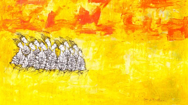 L’artiste Joseph-Richard Veilleux participe au financement du Festival du film de Saint-Séverin