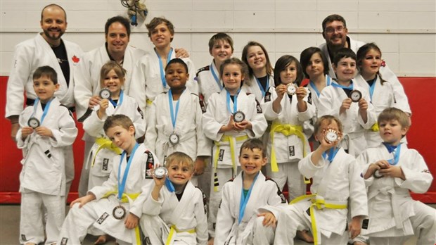 Les jeunes du Club de judo de Saint-Georges participent à leur premier tournoi à Lévis