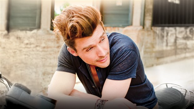 Le chanteur beauceron Robby Johnson au Capitole de Québec en juin 2016