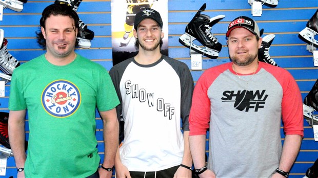 Des Beaucerons lancent une gamme de vêtements pour les hockeyeurs 