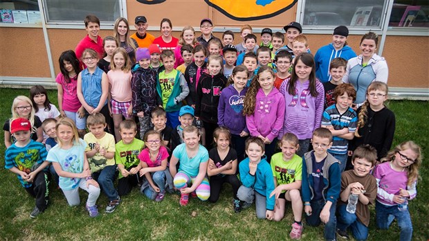 Des jeunes courent au profit de l’École des sommets à Saint-Zacharie