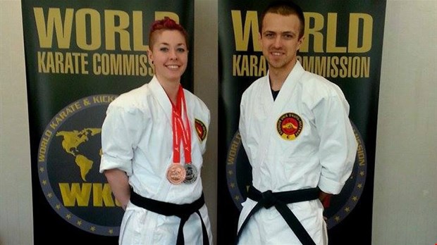 Vanessa Drouin et Jérôme Bernard se qualifient pour les championnats mondiaux WKC 2016