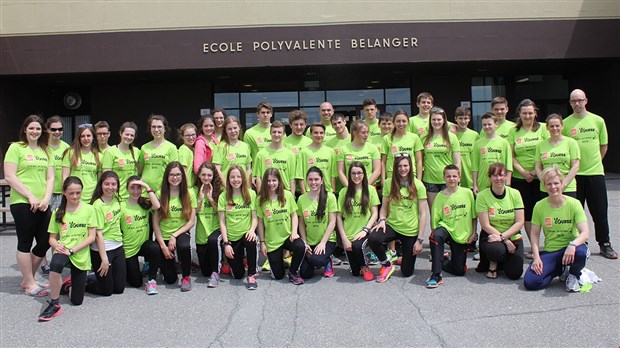 Mission accomplie pour la polyvalente Bélanger au Grand Défi Pierre Lavoie