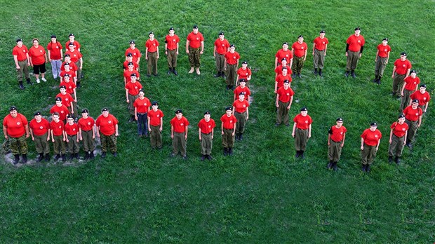 Le Corps de cadets 619 soulignera la 100e revue annuelle sur l'île Ronde de Beauceville
