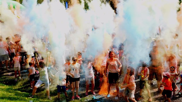 Une première édition réussie de la course colorée à Saint-Georges