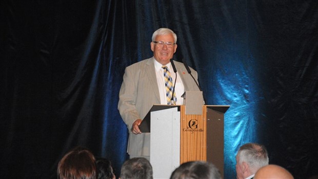 Michel Gendreau témoigne de l'importance des arts lors du souper-bénéfice de Beauce Art