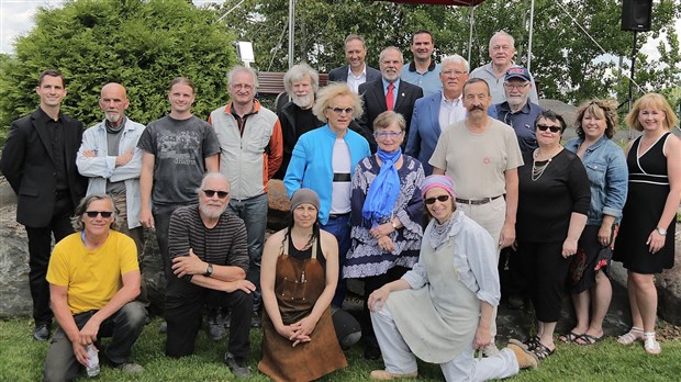 Beauce Art donne le coup d’envoi à la 3e édition de l’International de la sculpture de Saint-Georges