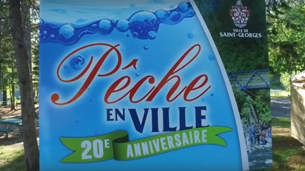 Normand DeLessard présente la 20e édition de Pêche en ville à Saint-Georges